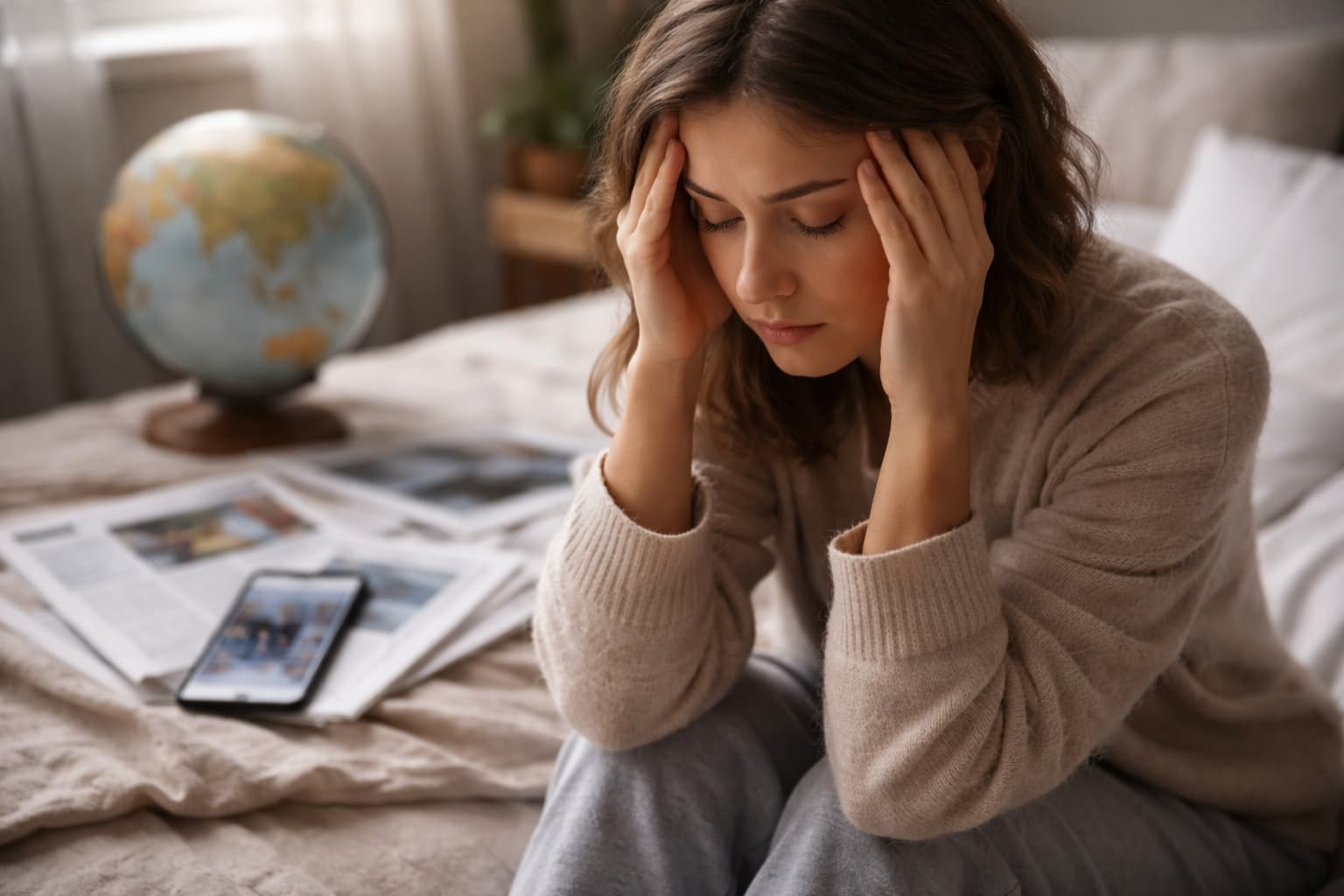 Jak globalne napięcia wpływają na nasze samopoczucie